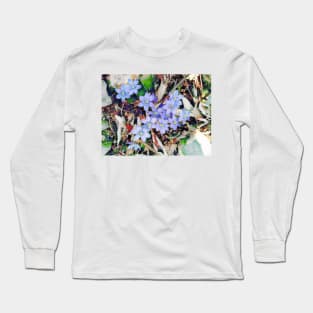 Light purple flowers Long Sleeve T-Shirt